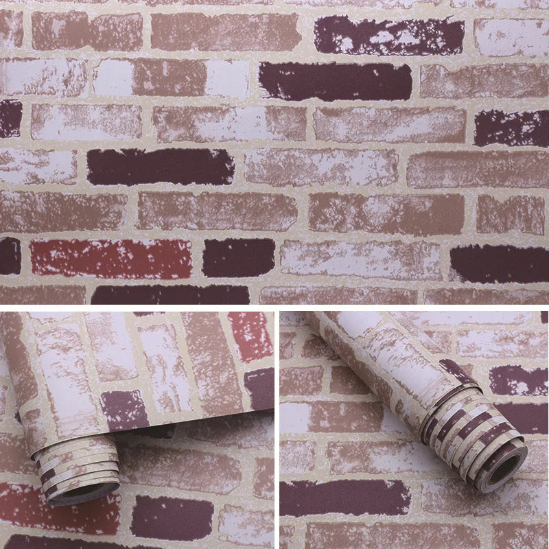 Self-Adhesive Wood Wallpaper White PVC Waterproof Decorative Film Kitchen Cabinet Bedroom Wardrobe Furniture Renovation Stickers