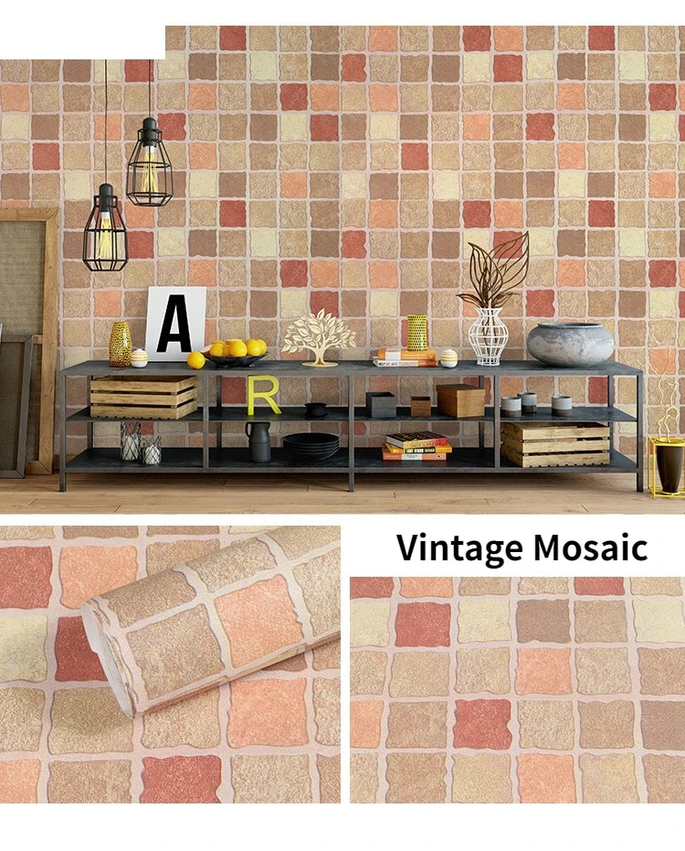 Self-Adhesive Wood Wallpaper White PVC Waterproof Decorative Film Kitchen Cabinet Bedroom Wardrobe Furniture Renovation Stickers