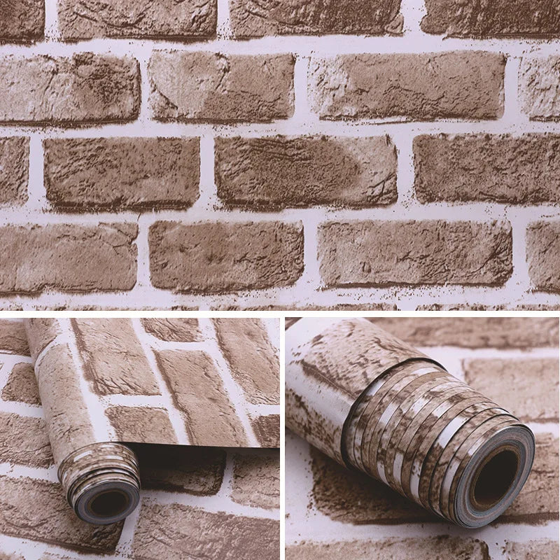 Self-Adhesive Wood Wallpaper White PVC Waterproof Decorative Film Kitchen Cabinet Bedroom Wardrobe Furniture Renovation Stickers