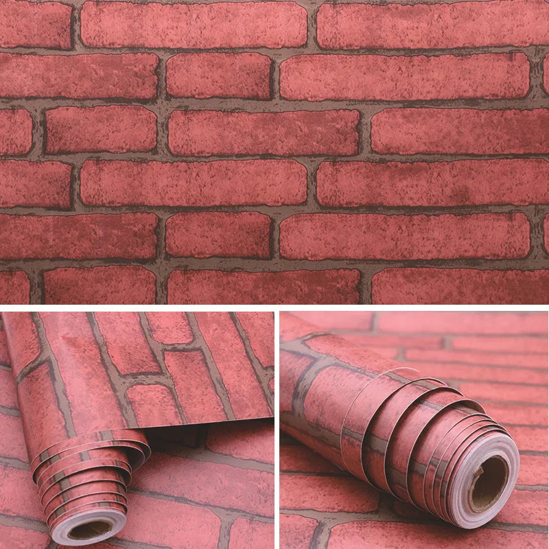 Self-Adhesive Wood Wallpaper White PVC Waterproof Decorative Film Kitchen Cabinet Bedroom Wardrobe Furniture Renovation Stickers